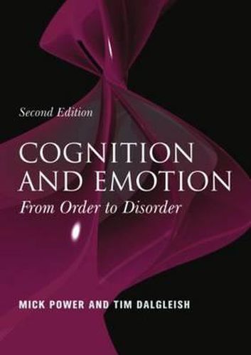 Cover image for Cognition and Emotion: From Order to Disorder