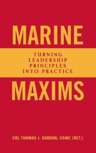 Cover image for Marine Maxims