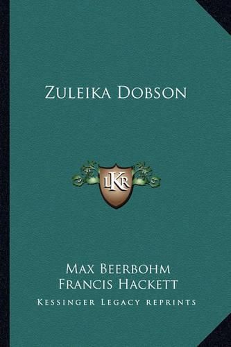 Cover image for Zuleika Dobson