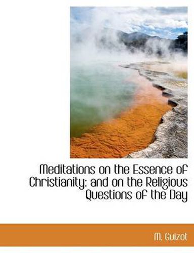 Cover image for Meditations on the Essence of Christianity