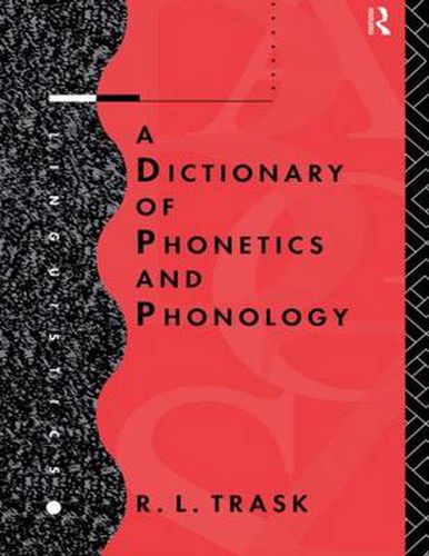 Cover image for A Dictionary of Phonetics and Phonology