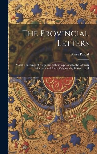 Cover image for The Provincial Letters