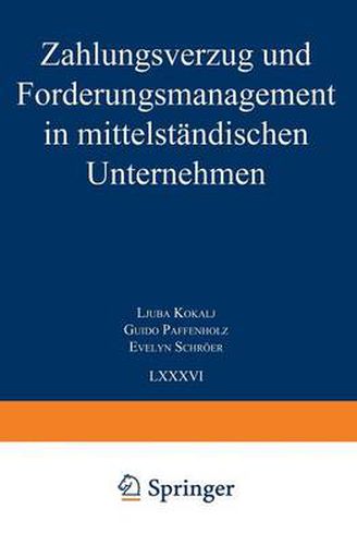 Cover image for Zahlungsverzug Und Forderungsmanagement in Mittelstandischen Unternehmen