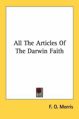 Cover image for All the Articles of the Darwin Faith