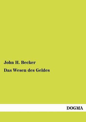 Cover image for Das Wesen des Geldes