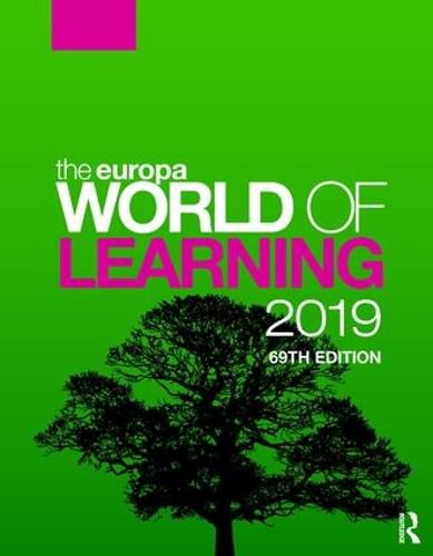 Cover image for The Europa World of Learning 2019