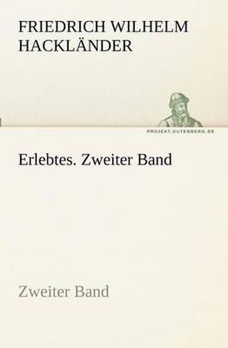 Cover image for Erlebtes. Zweiter Band