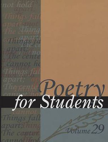 Poetry for Students