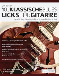 Cover image for 100 Klassische Blues-Licks fu&#776;r Gitarre