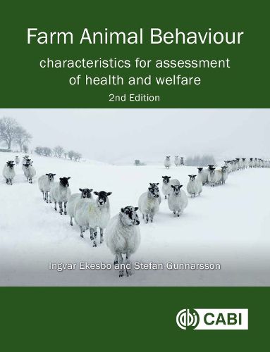 Cover image for Farm Animal Behaviour: Characteristics for Assessment of Health and Welfare