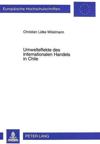 Cover image for Umwelteffekte Des Internationalen Handels in Chile