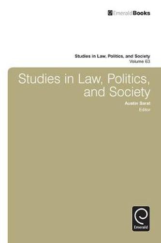 Cover image for Studies in Law, Politics and Society