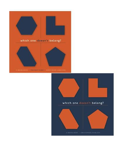 Cover image for Which One Doesn't Belong?: A Shapes Book and Teacher's Guide