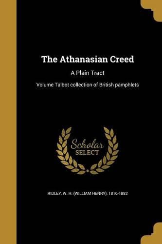 Cover image for The Athanasian Creed
