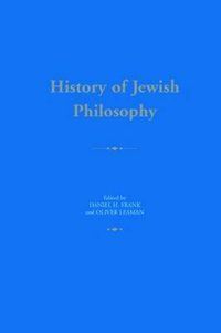 Cover image for History of Jewish Philosophy