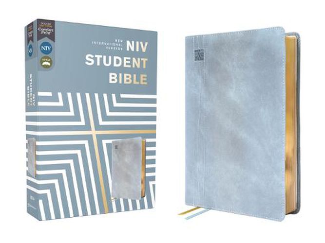 Cover image for NIV, Student Bible, Leathersoft, Teal, Comfort Print