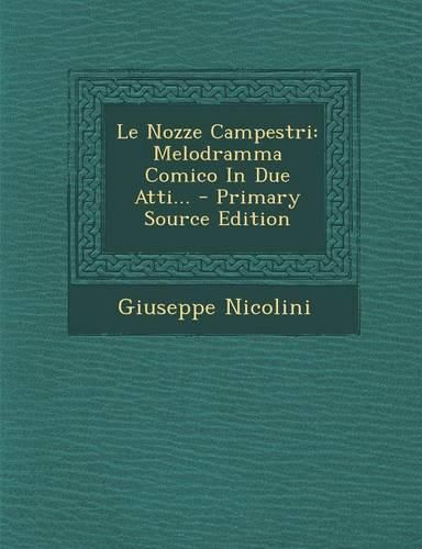 Cover image for Le Nozze Campestri
