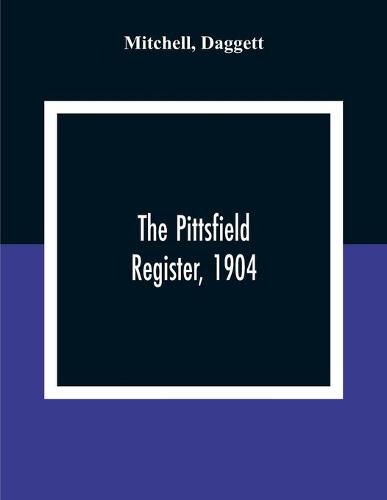 Cover image for The Pittsfield Register, 1904