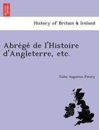 Cover image for Abre GE de L'Histoire D'Angleterre, Etc.