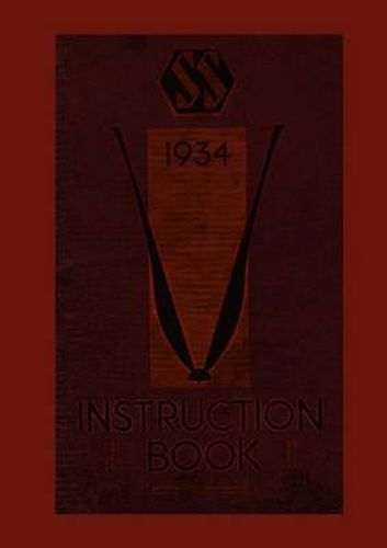 Cover image for Instruction Book of Ss-Cars (Jaguar)