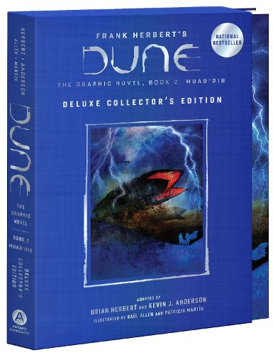 Cover image for DUNE: The Graphic Novel, Book 2: Muad'Dib: Deluxe Collector's Edition