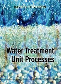 Cover image for Water Treatment Unit Processes