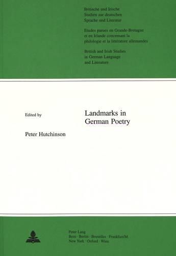 Cover image for Landmarks in German Poetry