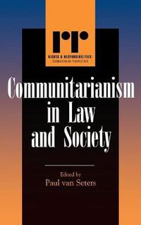 Cover image for Communitarianism in Law and Society