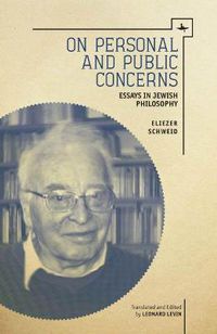 Cover image for On Personal and Public Concerns: Essays in Jewish Philosophy