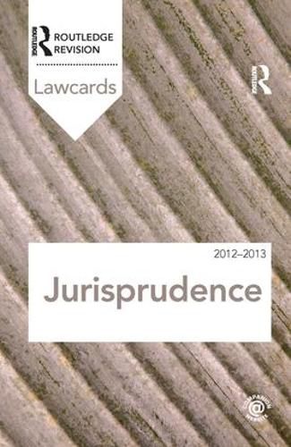Cover image for Jurisprudence Lawcards 2012-2013