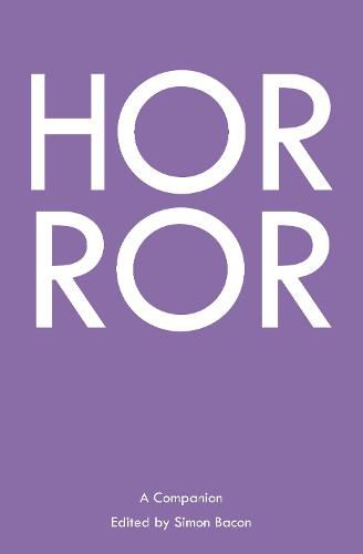 Cover image for Horror: A Companion