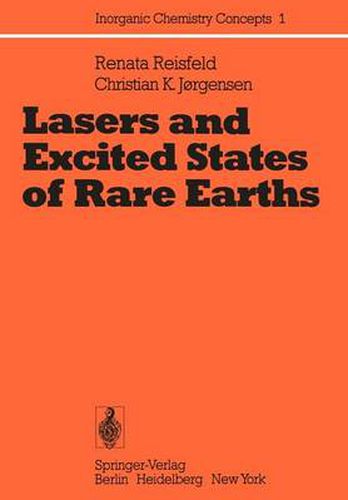 Cover image for Lasers and Excited States of Rare Earths