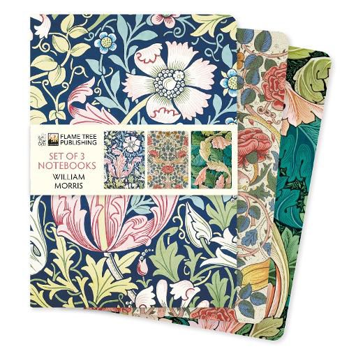 Cover image for William Morris Set of 3 Standard Notebooks