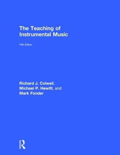 Cover image for The Teaching of Instrumental Music