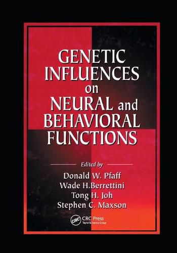 Cover image for Genetic Influences on Neural and Behavioral Functions