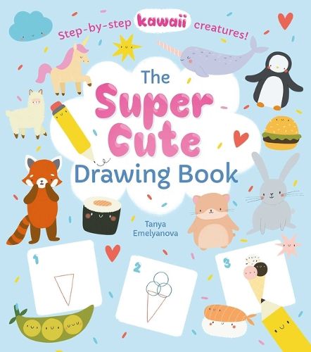 Cover image for The Super Cute Drawing Book