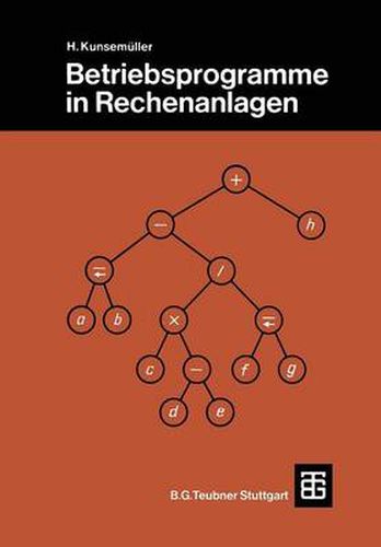 Cover image for Betriebsprogramme in Rechenanlagen