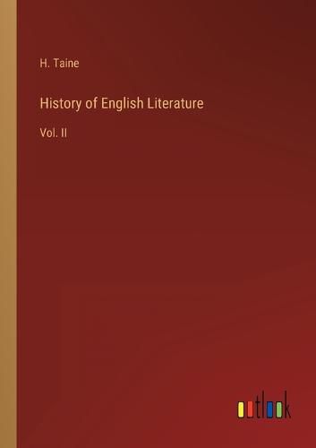 Cover image for History of English Literature