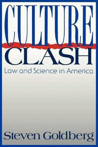 Cover image for Culture Clash: Law and Science in America