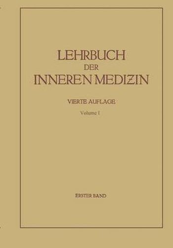 Cover image for Lehrbuch der inneren Medizin