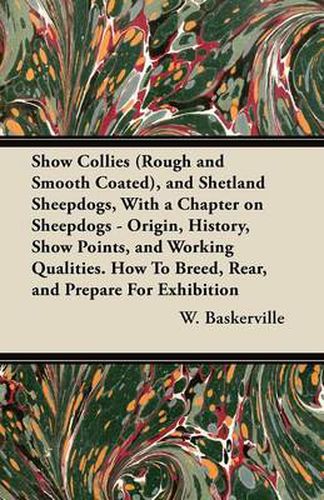 Cover image for Show Collies (Rough and Smooth Coated), and Shetland Sheepdogs, With a Chapter on Sheepdogs - Origin, History, Show Points, and Working Qualities. How To Breed, Rear, and Prepare For Exhibition