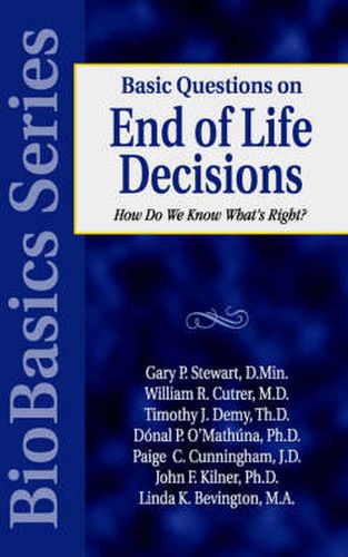 Cover image for Basic Questions on End of Life