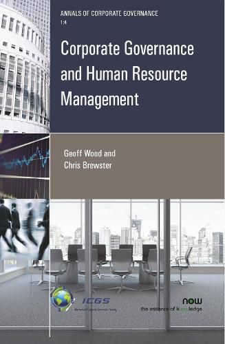 Cover image for Corporate Governance and Human Resource Management