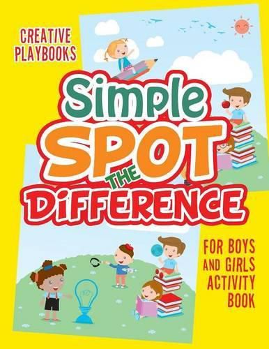 Simple Spot the Difference for Boys and Girls Activity Book