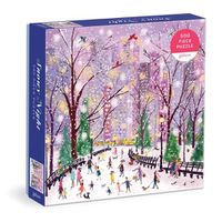 Cover image for Snowy Night 500 Piece Puzzle