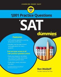 Cover image for Sat: 1,001 Practice Questions For Dummies