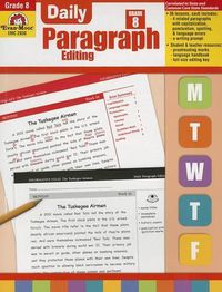 Cover image for Daily Paragraph Editing Grade 8