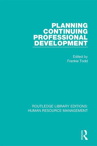 Cover image for Planning Continuing Professional Development