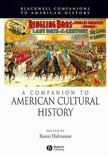 Cover image for A Companion to American Cultural History