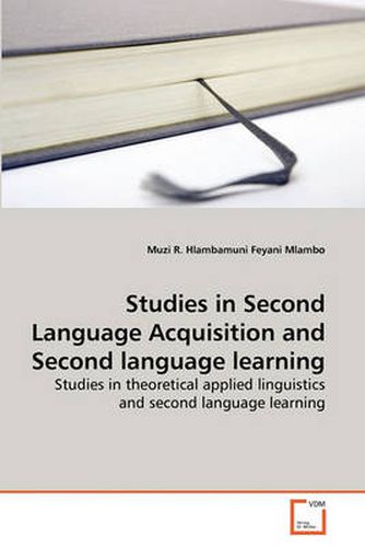 Cover image for Studies in Second Language Acquisition and Second Language Learning